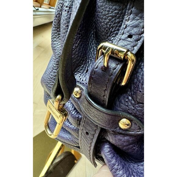 Louis Vuitton Mahina L Leather Monogram Hobo Handbag Shoulder Bag Purse - Picture 4 of 15